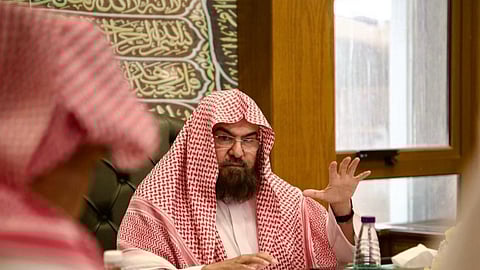 رئيس الشؤون الدينية بالمسجد الحرام والمسجد النبوي عبدالرحمن السديس