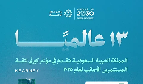 السعودية تقفز في ثقة المستثمرين الأجانب وتحقق المرتبة 13 عالميًا في مؤشر "كيرني" لعام 2025
