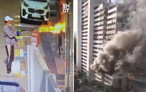 بالفيديو.. بخاخ مبيد للحشرات يُشعل حريقاً متعمّداً في مبنى سكني بكوريا الجنوبية