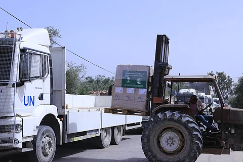 السعودية تواصل دعمها الإنساني لغزة .. دفعة طبية عاجلة لـ"الأونروا" رغم إغلاق المعابر