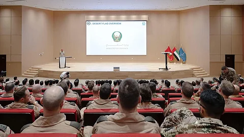 القوات الجوية الملكية السعودية تشارك في مناورات "علم الصحراء 2025" بالإمارات