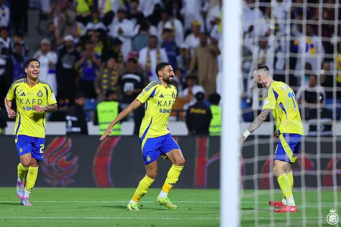 هدف لاعب النصر في مرمى ضمك الأجمل في الجولة الـ29