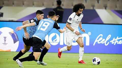 جانب من لقاء السد القطري وكاواساكي فرونتال الياباني