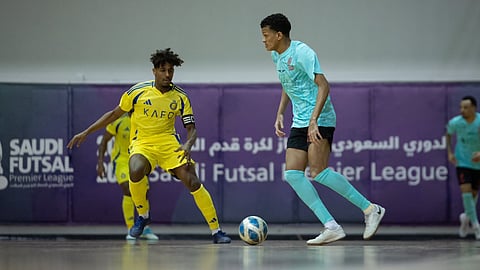 النصر والعلا إلى نهائي الدوري الممتاز لكرة قدم الصالات 24-25
