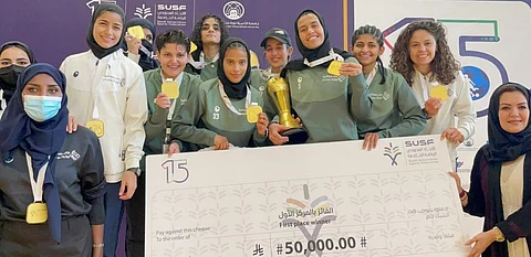 للمرة الثالثة.. منتخب جامعة الأميرة نورة يحصد المركز الأول في بطولة كرة قدم الصالات للطالبات