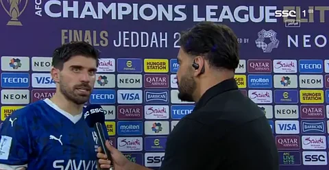 لاعب الهلال "نيفيز": نحن مستاؤون.. هناك خيبة أمل إذ كنا نريد الفوز بهذا اللقب