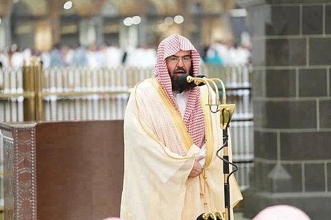 رئيس الشؤون الدينية بالمسجد الحرام والمسجد النبوي عبدالرحمن السديس