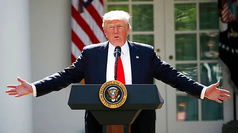 الرئيس الأمريكي دونالد ترامب