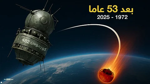بعد 53 عاماً في المدار.. مركبة "كوزموس 482" السوفيتية تقترب من دخول الغلاف الجوي