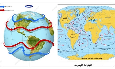 "المسند": إعصار اليوم قد يكون بداية نظام الغد.. تيارات بحرية ونفاثة تُنظم حرارة الأرض