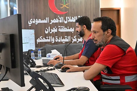 فرق الهلال الأحمر بنجران تباشر أكثر من 1300 بلاغ خلال إبريل 2025