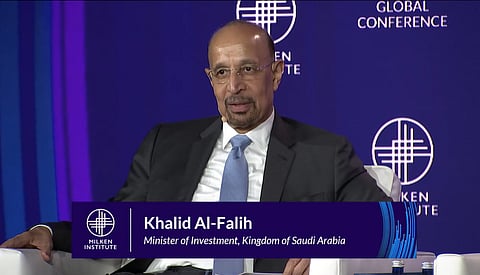 "الفالح" من لوس أنجلوس: المملكة تقود موجة استثمارية قوية.. ولا منافس لأمريكا عالمياً