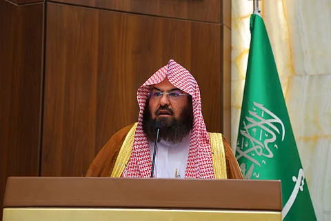 رئيس الشؤون الدينية بالمسجد الحرام والمسجد النبوي عبد الرحمن السديس