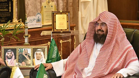 رئيس الشؤون الدينية بالمسجد الحرام والمسجد النبوي عبدالرحمن السديس