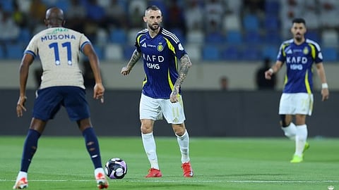 جانب من لقاء النصر والأخدود