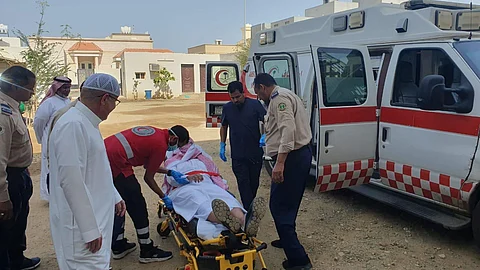 فرضية إنقاذ ناجحة بمكتب وزارة البيئة في رابغ لتعزيز جاهزية الطوارئ