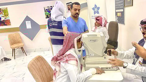 "التأهيل الشامل" بنجران ينظم حملة تطوعية صحية بالتعاون مع تجمع المنطقة