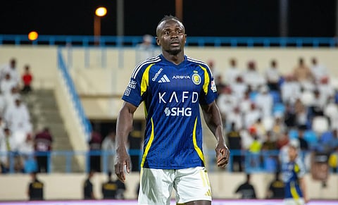 مهاجم نادي النصر ساديو ماني