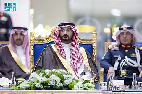 وزير الحرس الوطني يرعى حفل تخريج دورة تأهيل الضباط الجامعيين الـ 36