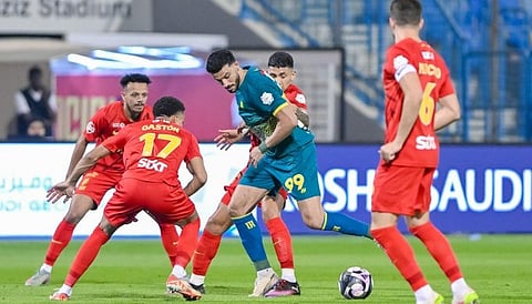 جانب من لقاء القادسية والعروبة