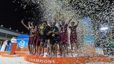 حطين يتوج بكأس دوري الدرجة الأولى لكرة القدم الشاطئية 2024-2025