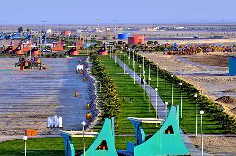 شاطئ العقير بالأحساء