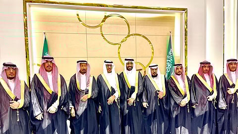 فهد بن محمد الخريجي يحتفل بزواج نجله على كريمة مشعل بن محمد المنصور