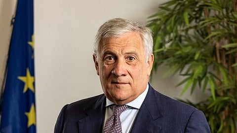 نائب رئيس الوزراء وزير الخارجية الإيطالي أنطونيو تاياني