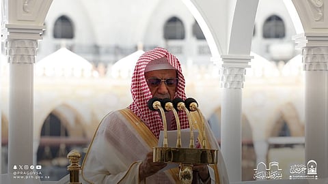 إمام وخطيب المسجد الحرام صالح بن عبدالله بن حميد