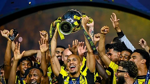فريق الاتحاد الأول لكرة القدم يتوج بلقب دوري روشن السعودي للمحترفين