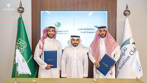 توقيع اتفاقية تعاون بين الاتحاد السعودي للمنطاد و نادي الطيران السعودي