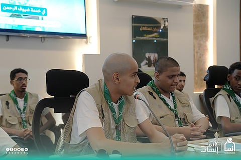 كشافة "إنسان" يغادرون الرياض لخدمة الحجاج في المشاعر المقدسة خلال موسم حج 1446هـ