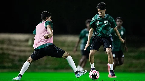 تحضيرًا لنهائيات كأس العالم.. "الأخضر" تحت 17 يجري تدريباته في معسكر قطر