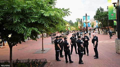 الشرطة في موقع الهجوم