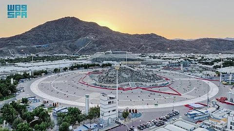 شاهد .. صورة من مشعر عرفات قبيل قدوم الحجاج غدًا لأداء ركن الحج الأعظم