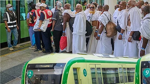 قطار المشاعر يتجاوز حاجز المليون راكب منذ انطلاق موسم الحج