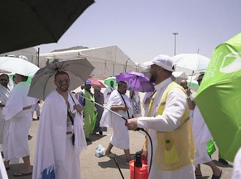 مشروع الأمير مشعل بن عبدالعزيز يواصل عطاءه لخدمة الحجيج في عامه السادس عشر