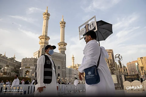 مليون حاج استفادوا من خدمة الإرشاد المكاني في المسجد الحرام خلال حج 1446هـ