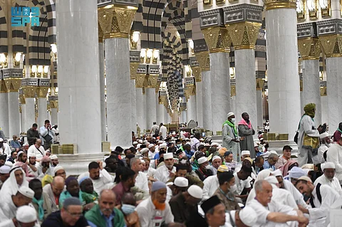 شاهد .. أنظمة تكييف متقدمة تجسّد جانبًا من جهود العناية بالمصلين في المسجد النبوي
