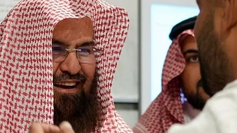 رئيس الشؤون الدينية بالمسجد الحرام والمسجد النبوي عبدالرحمن السديس