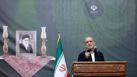 الرئيس الإيراني مسعود بزشكيان