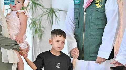 بتوجيه خادم الحرمين وبناءً على ما رفعه ولي العهد.. وصول الطفل الفلسطيني "محمد حجازي" إلى المملكة لتلقي الرعاية الطبية