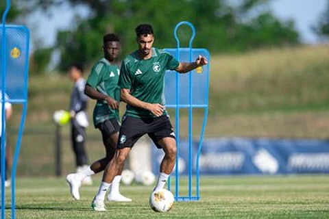 المنتخب السعودي ينهي استعداداته لمواجهة أمريكا في الكأس الذهبية