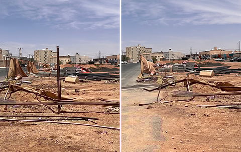 سكان "حي المملكة" يناشدون "أمانة حائل" استكمال مشروع الحديقة المتعثر منذ عام