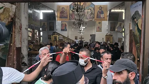 هجوم كنيسة مار إلياس في دمشق