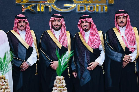 زواج المحامي نشمي والمهندس مشاري