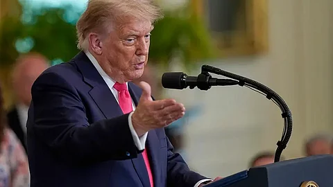 الرئيس الأمريكي دونالد ترامب