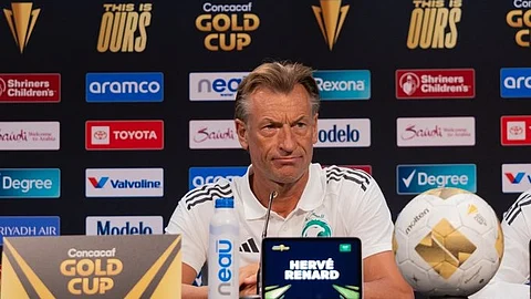 مدرب المنتخب السعودي الأول لكرة القدم هيرفي رينارد