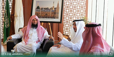 تعزيزًا للمسارات الإثرائية مع شركاء النجاح.. الشيخ صلاح البدير يبحث التعاون مع أمين مجمع الملك عبدالعزيز للمكتبات الوقفية