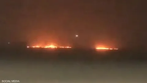 الواقعة لم تعطل الرحلات في المطار
